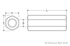 hex-coupling-nut-285